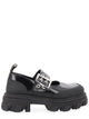 Ganni Ballerina With Logo Buckle