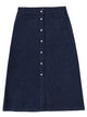 A.p.c. Denim Skirt With Buttons