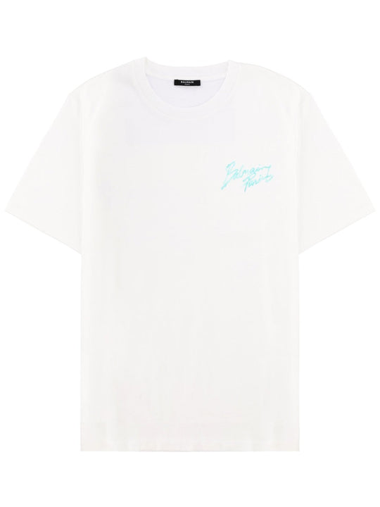 Balmain T-Shirt With Logo