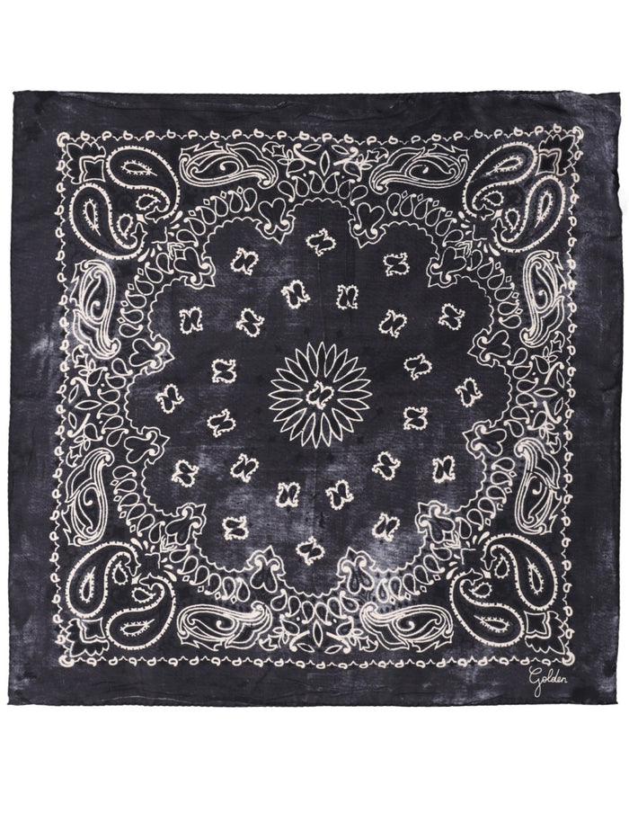 Golden Goose Foulard Con Motivo Paisley