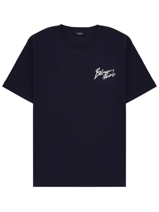 Balmain T-Shirt With Logo