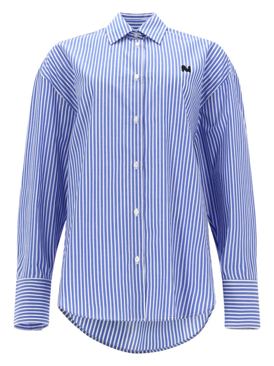 Msgm Camicia Con Logo