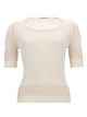 Lemaire "Trompe L'oeil" Viscose And Silk Top