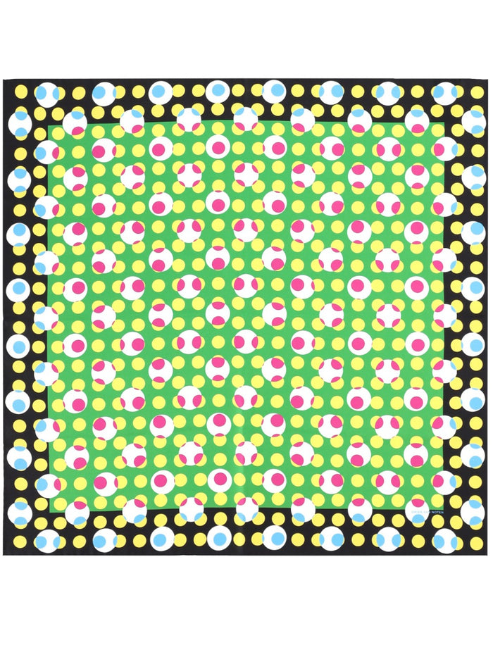 Dries Van Noten Foulard Quadrato In Seta