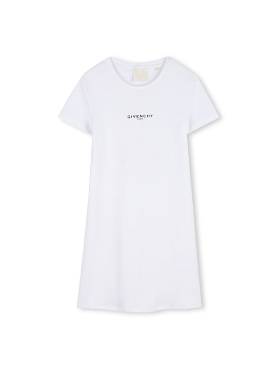 Givenchy Vestito A Costine Con Apertura Sul Retro