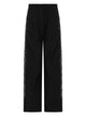 Msgm Pantalone Dritto Con Dettagli In Pizzo
