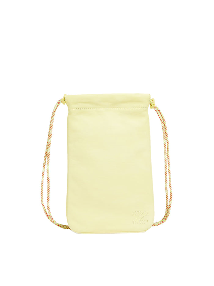 Zimmermann Logo Leather Pouch Crossbody Bag