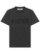 Golden Goose T-Shirt In Jersey Distressed Con Logo