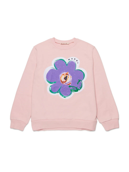 Marni Sweatshirt With "Flower" Logo