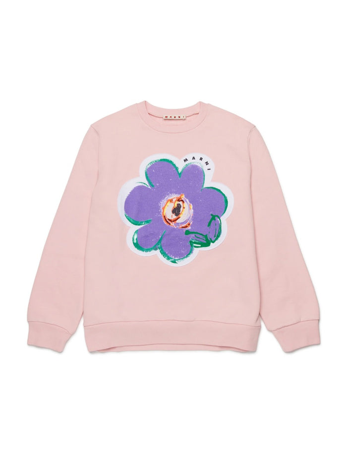Marni Sweatshirt With "Flower" Logo