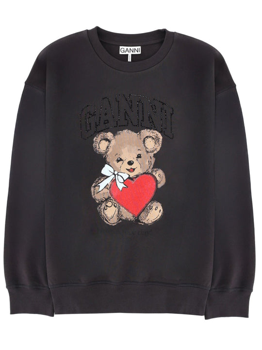 Ganni Sweatshirt With Print