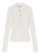 Ganni Ribbed Polo Shirt