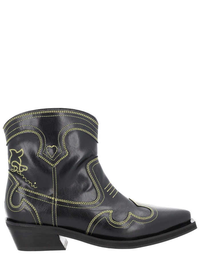 Ganni "Low Shaft" Boot