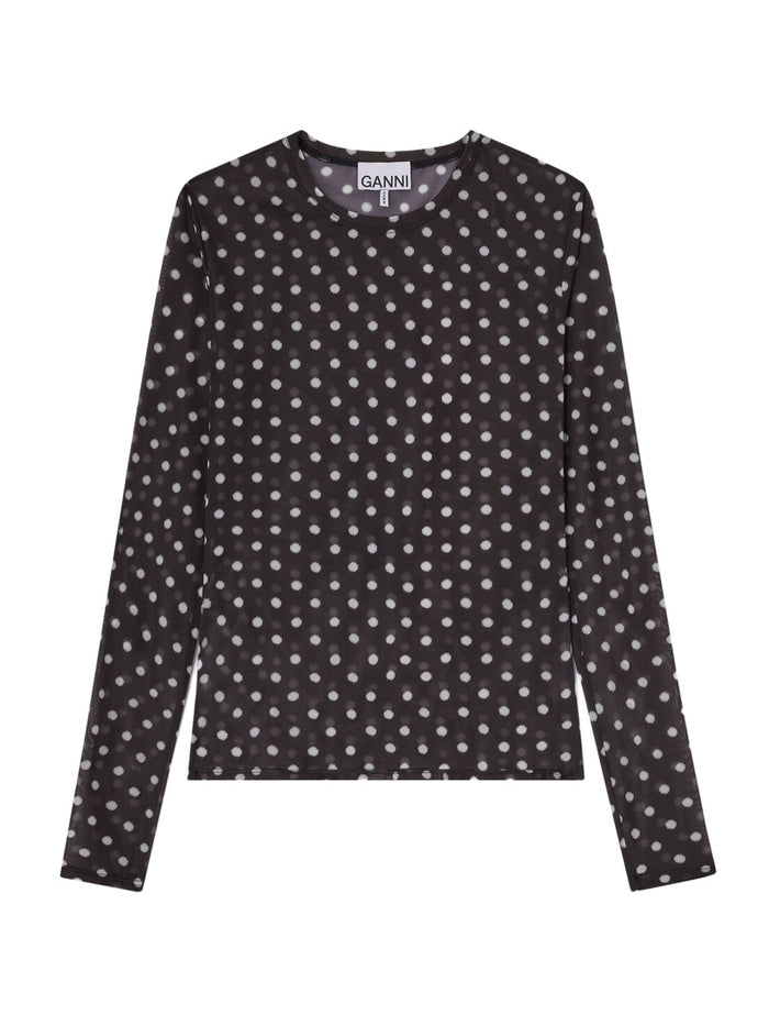 Ganni Long-Sleeved Top