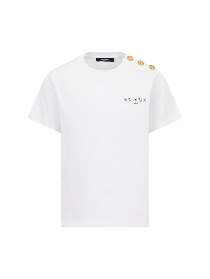 Balmain T-Shirt With Logo