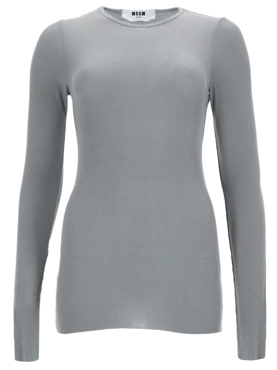 Msgm T-Shirt In Viscosa