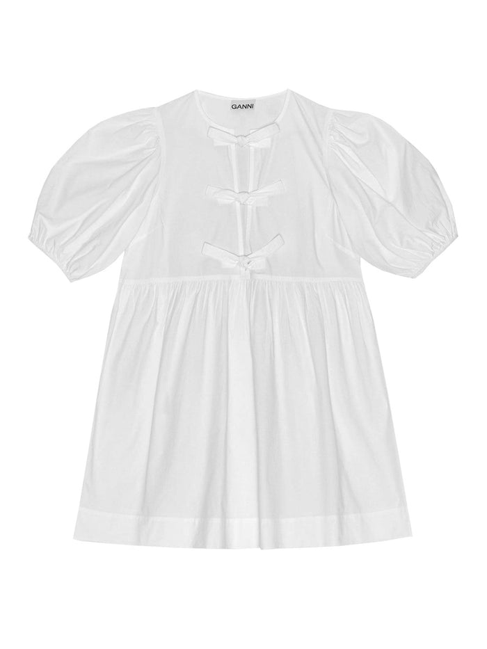 Ganni Poplin Mini Dress