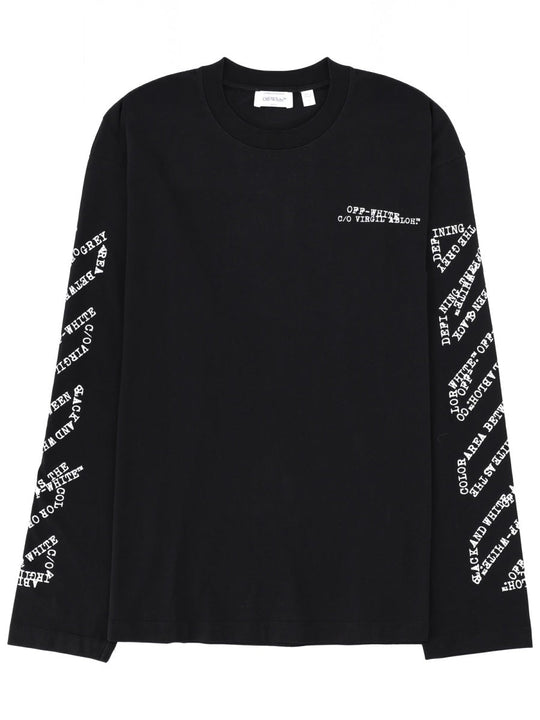 Off-White T-Shirt With Logo