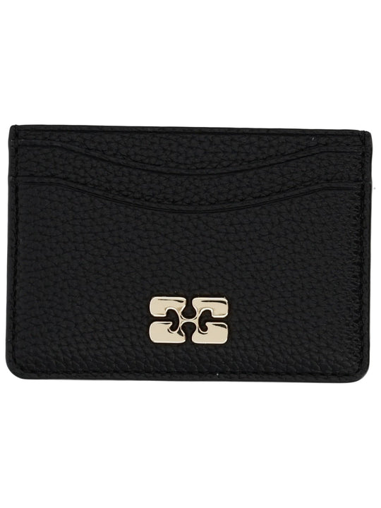 Ganni Card Holder With Logo