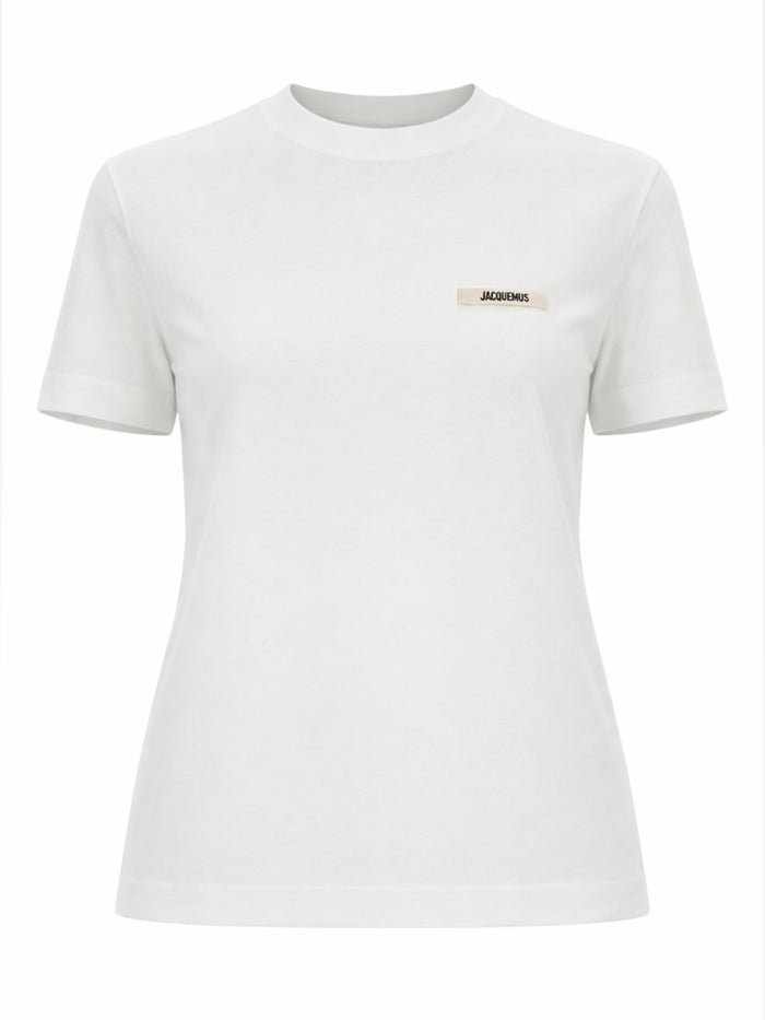 Jacquemus Grosgrain Short Sleeve T-Shirt