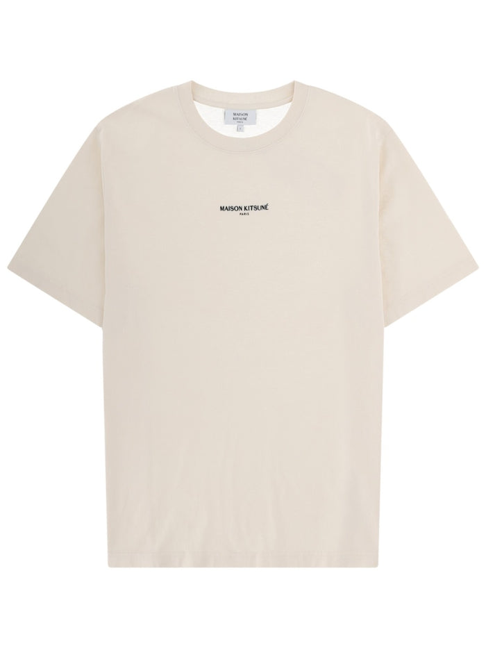 Maison Kitsuné T-Shirt Con Logo
