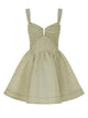 Zimmermann Mini "Rebellion Drape" Dress