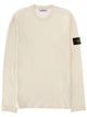 Stone Island Maglia In Cotone Con Patch Logo