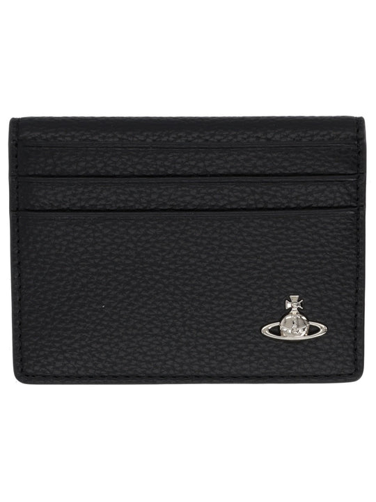 Vivienne Westwood Card Holder With "Orb" Detail