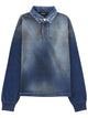 Dsquared Polo Shirt With Denim Effect