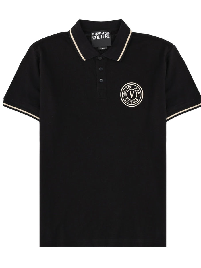 Versace Jeans Couture Polo With Logo