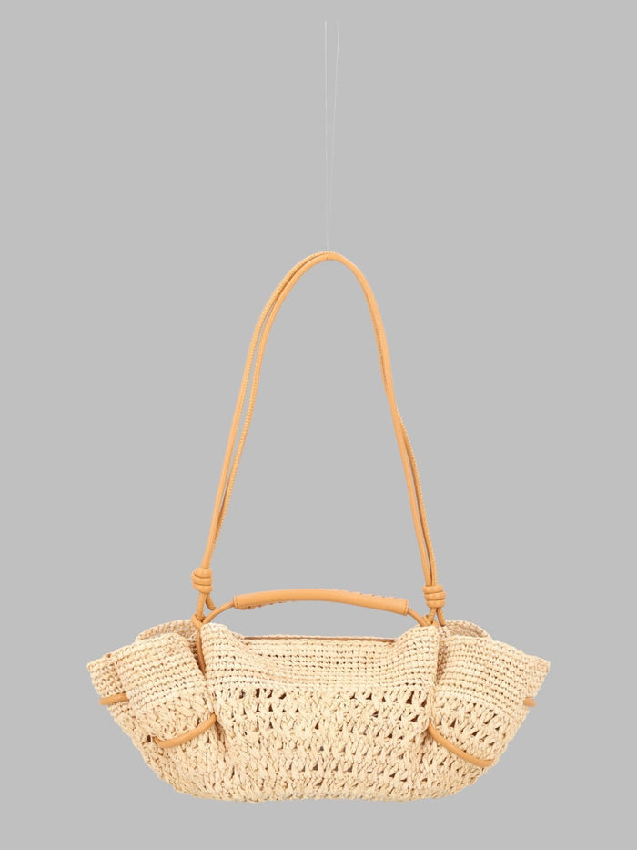 Hereu Borsa "Arta" Mini In Rafia Crochet