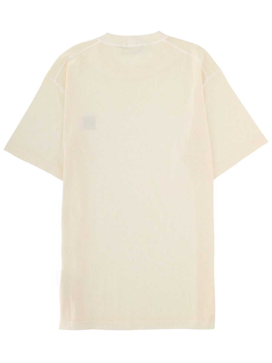 Stone Island T-Shirt With Logo Patch
