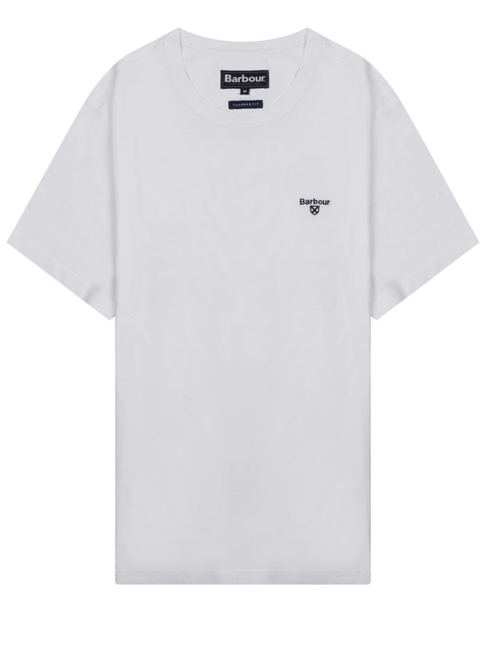 Barbour T-Shirt Con Logo