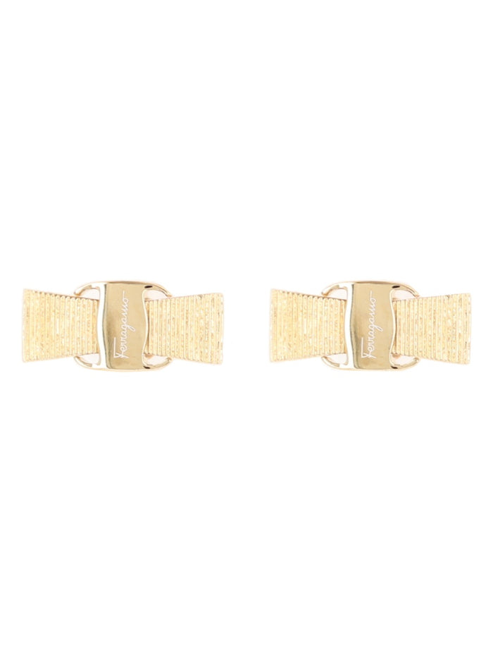 Ferragamo "Vara Bow" Earrings