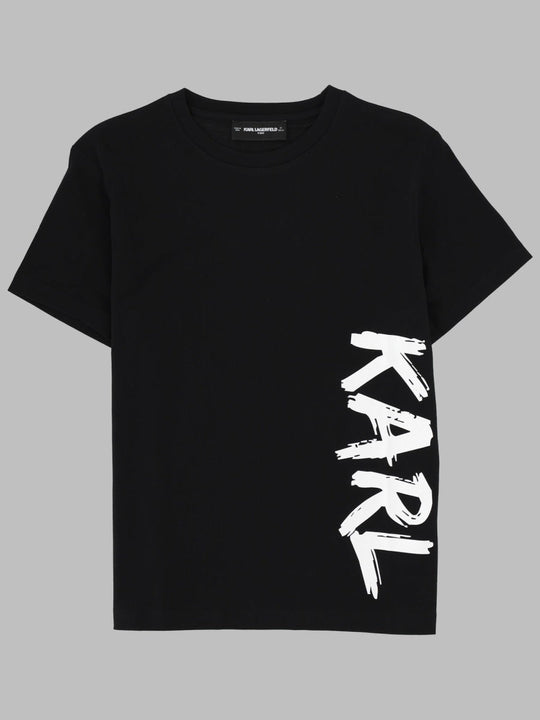 Karl Lagerfeld T-Shirts Con Stampa Logo