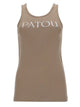 Patou Logo Print Tank Top