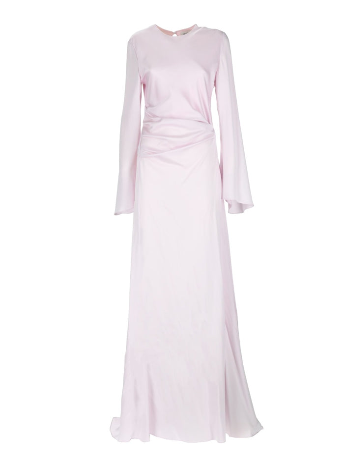 Alexander Mcqueen Long Dress With Drape