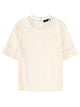 Fabiana Filippi T-Shirt With Transparent Details
