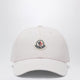 Moncler Pink Baseball Cap With Logo Patch