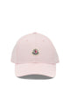 Moncler Kids Pink Cotton Hat