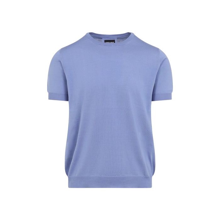 Giorgio Armani Lavander Silk Pullover