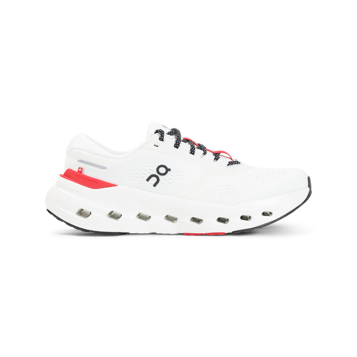 On Running Ivory White Textile Cloudrunner 3 Sneakers