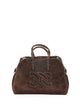 Casadei Park Avenue Leather Tote Bag