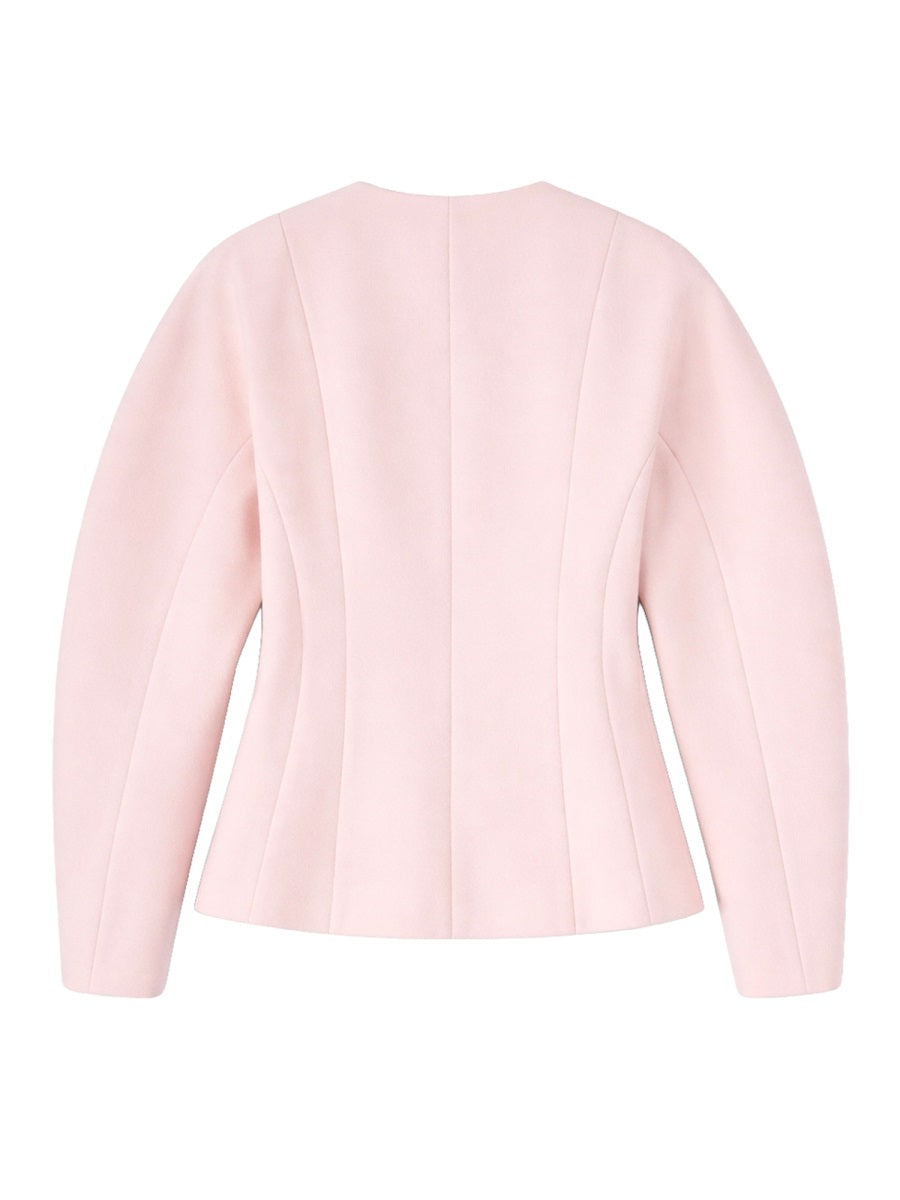 Ganni V-Neck Blazer