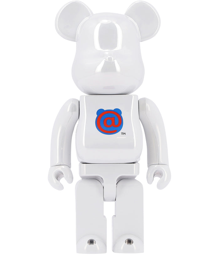 Medicom Toy "Be@Rbrick 1St Model White Chrome" 400% Toy