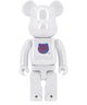 Medicom Toy "Be@Rbrick 1St Model White Chrome" 400% Toy
