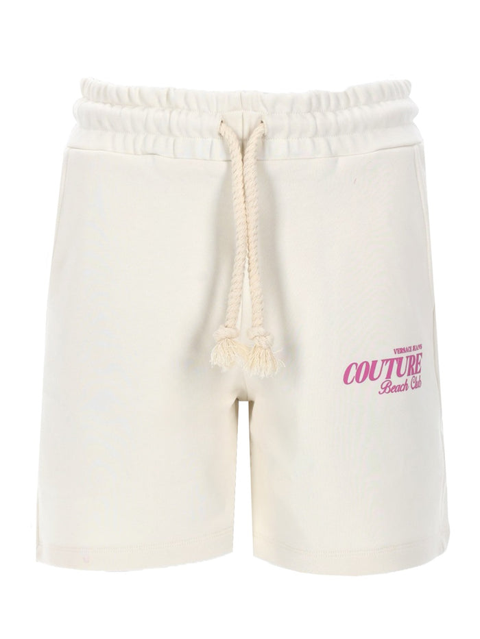 Versace Jeans Couture Shorts Con Logo