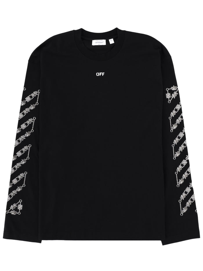 Off-White T-Shirt With Logo