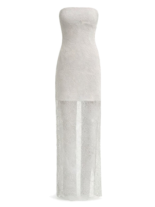 Rotate Birger Christensen Long Lace Dress