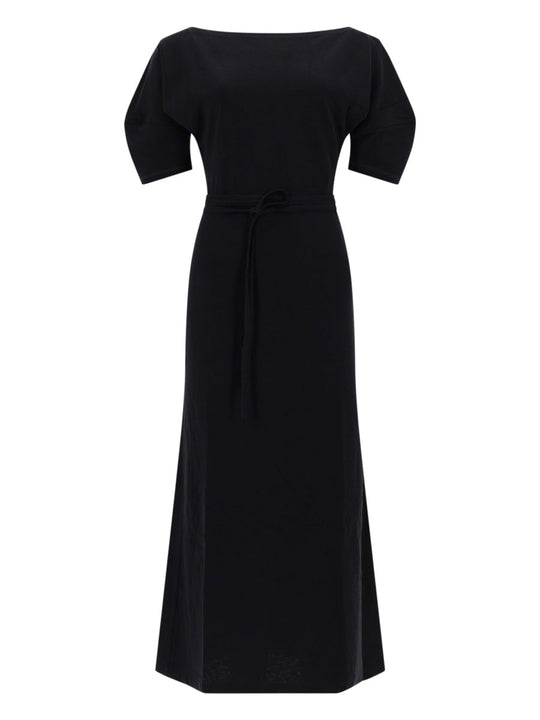Lemaire Cotton And Linen Midi Dress